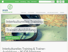 Tablet Screenshot of ikud-seminare.de